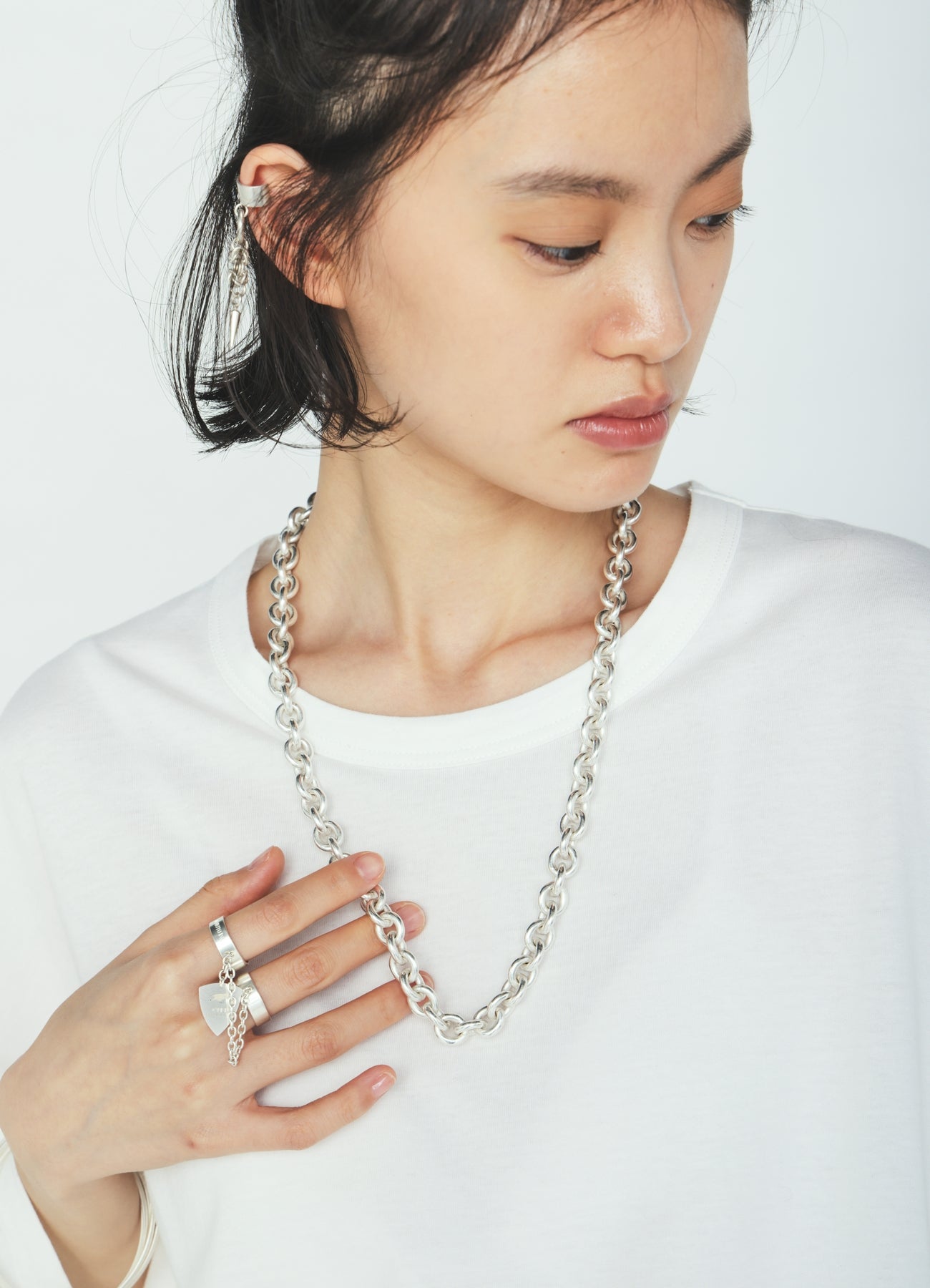 アクセサリー YUTO BRASS CABLE CHAIN NECKLACE – THE SHOP YOHJI YAMAMOTO