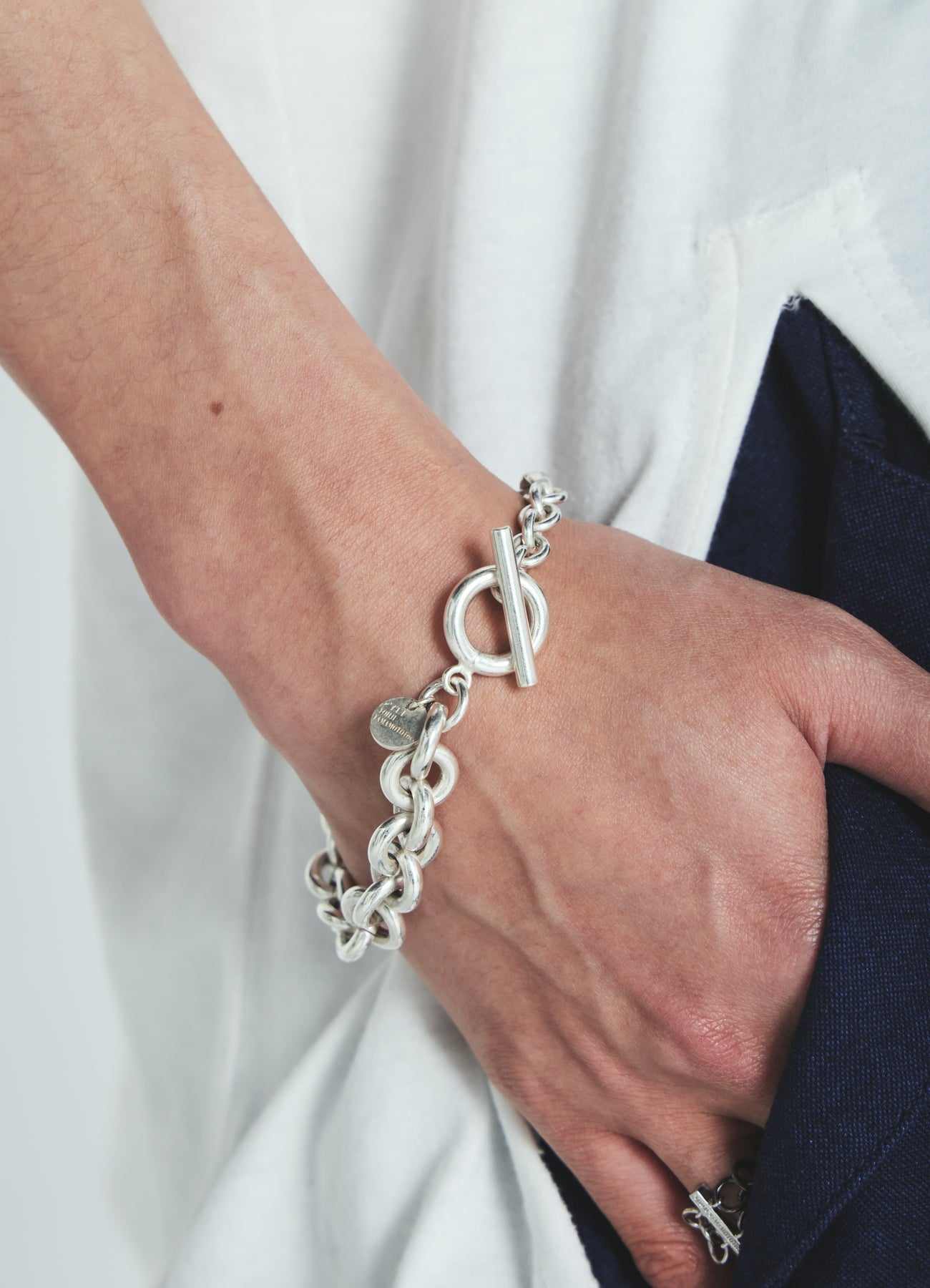 BRASS CRESCENDO BRACELET – THE SHOP YOHJI YAMAMOTO