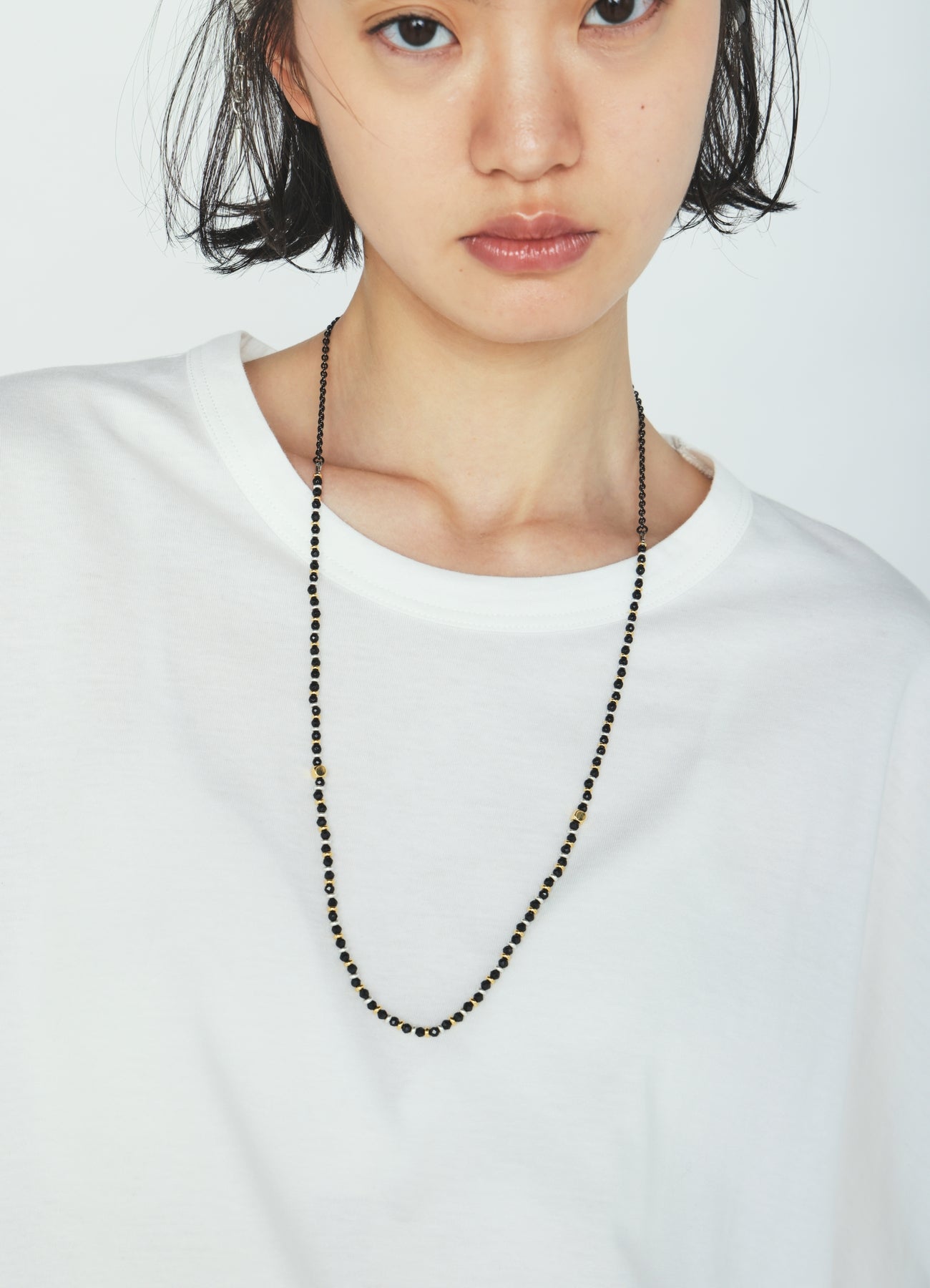BRASS ONYX CHAIN NECKLACE – THE SHOP YOHJI YAMAMOTO