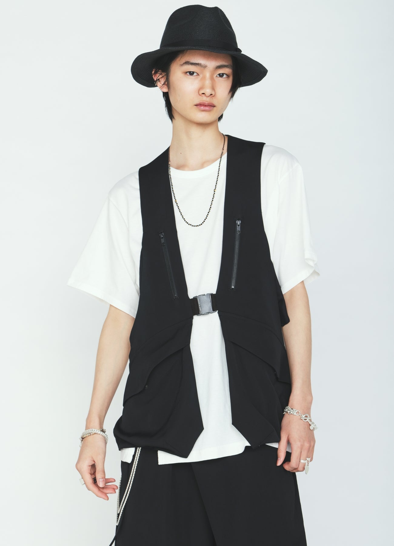 ごじごじ BRASS ONYX CHAIN NECKLACE – THE SHOP YOHJI YAMAMOTO
