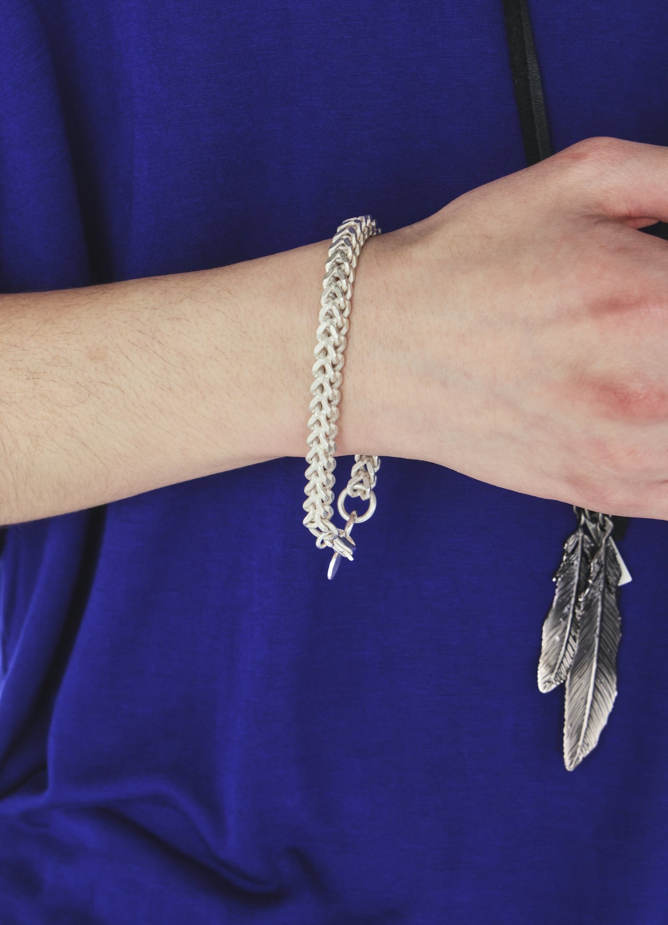 BRASS BOX CHAIN BRACELET