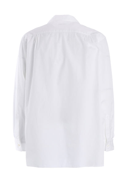 100/2 COTTON BROAD FLOATING POCKETS OPEN COLLAR SHIRT