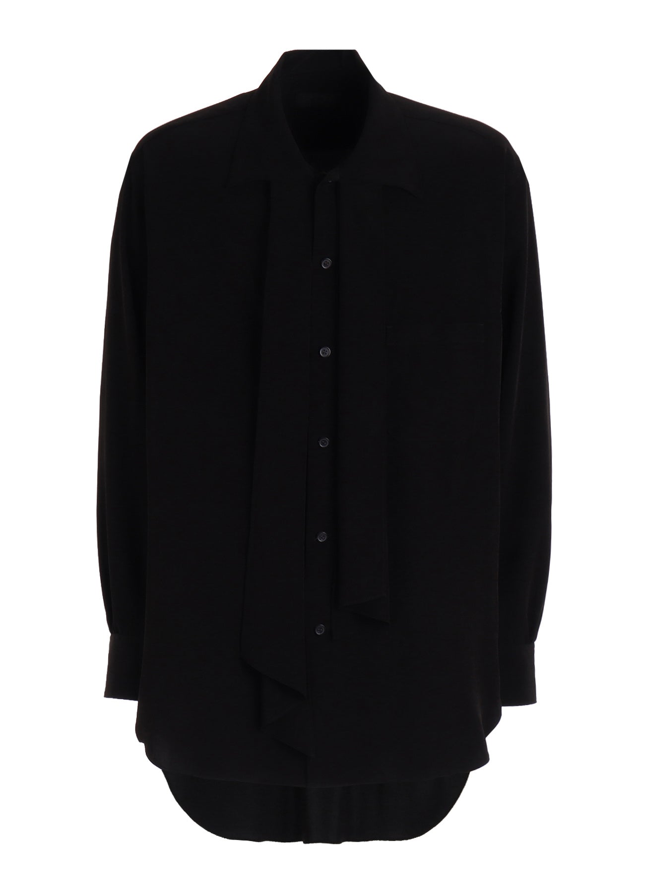 CREPE de CHINE STOLE SHIRT – THE SHOP YOHJI YAMAMOTO