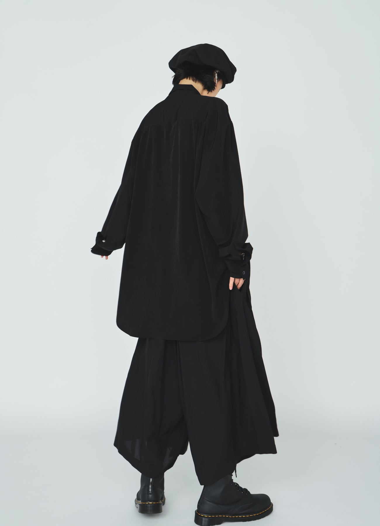 CREPE de CHINE STOLE SHIRT – THE SHOP YOHJI YAMAMOTO