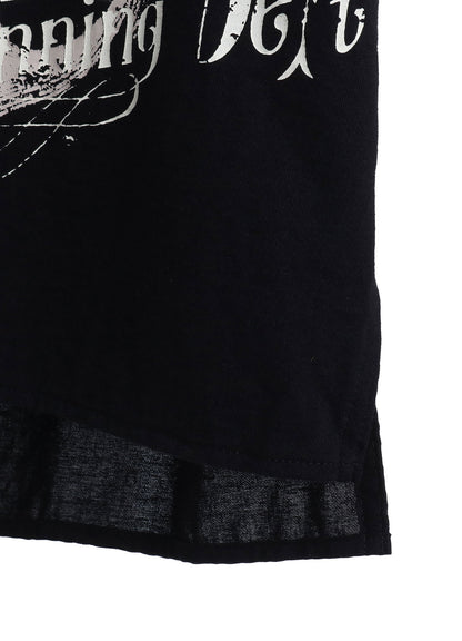 PRINTED PATCHWORK COTTON JERSEY REGULAR SHIRT