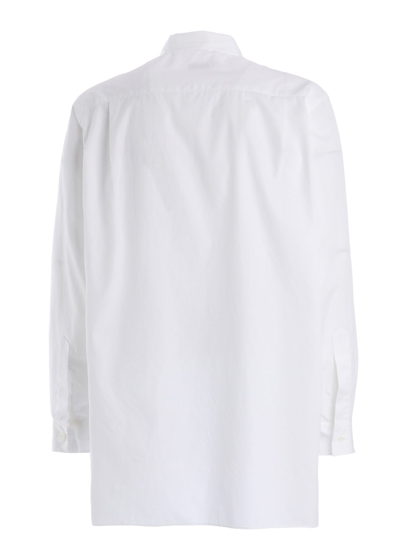 100/2 COTTON BROAD DRAPE-COLLAR SHIRT