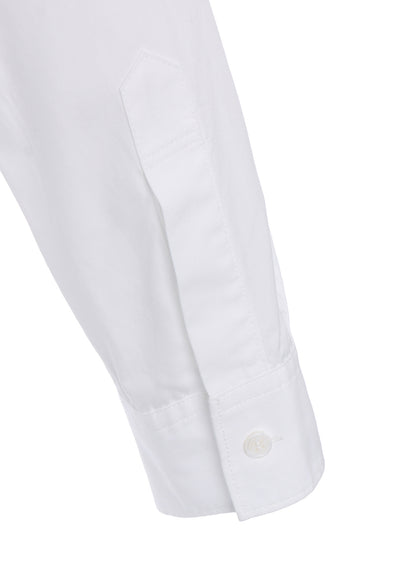 100/2 COTTON BROAD DRAPE-COLLAR SHIRT