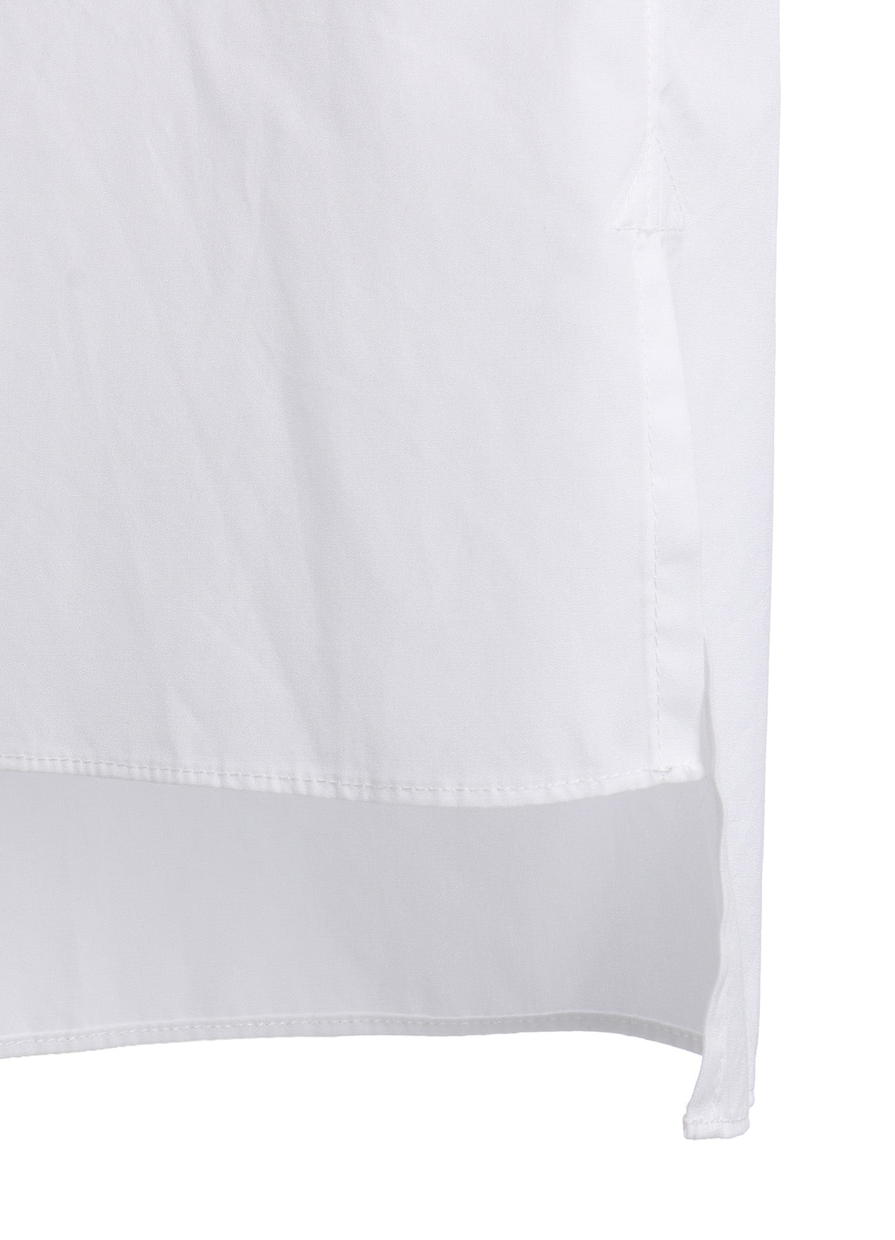 100/2 COTTON BROAD DRAPE-COLLAR SHIRT