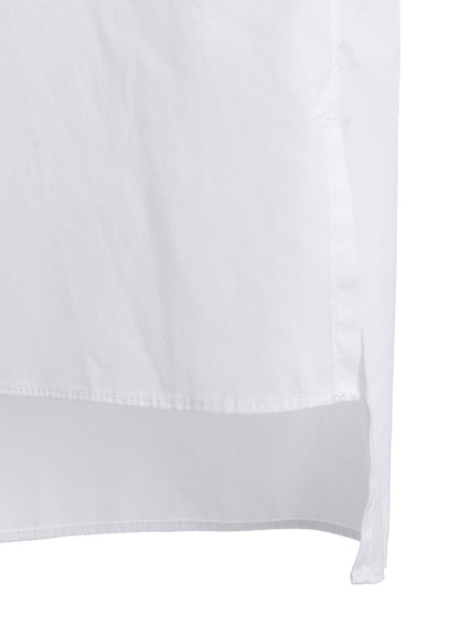 100/2 COTTON BROAD DRAPE-COLLAR SHIRT