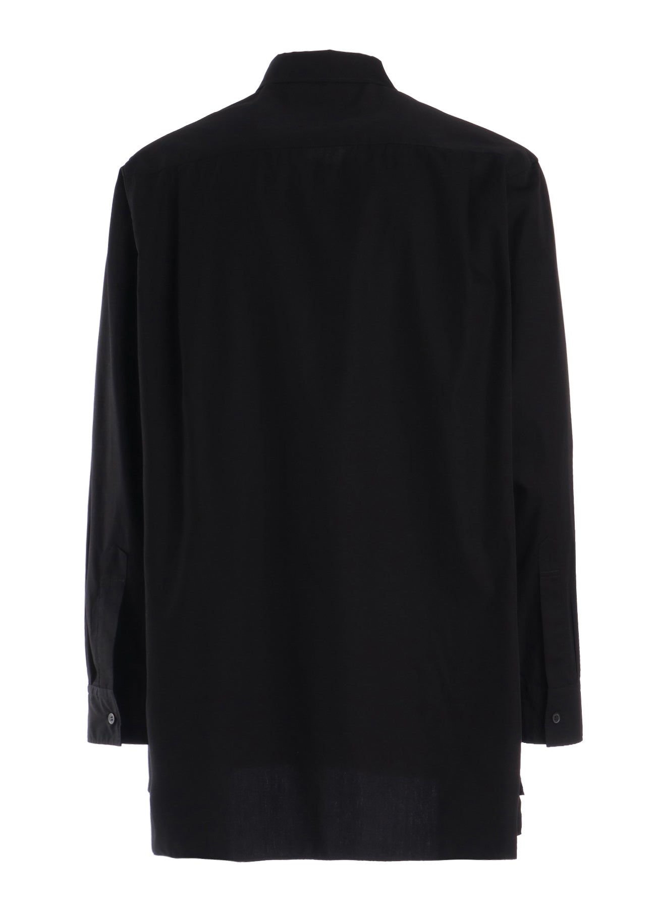 100/2 COTTON BROAD DRAPE-COLLAR SHIRT – THE SHOP YOHJI YAMAMOTO