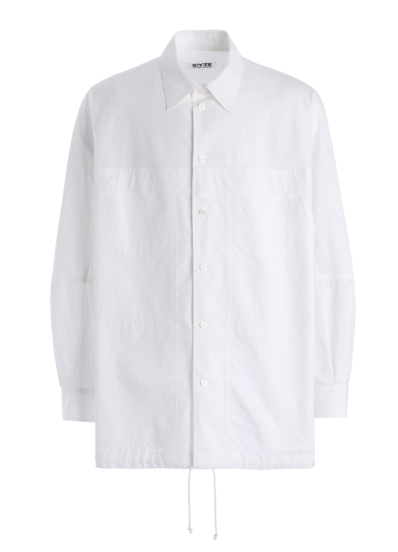 100/2 COTTON BROAD 3-POCKET WORK SHIRT – THE SHOP YOHJI YAMAMOTO