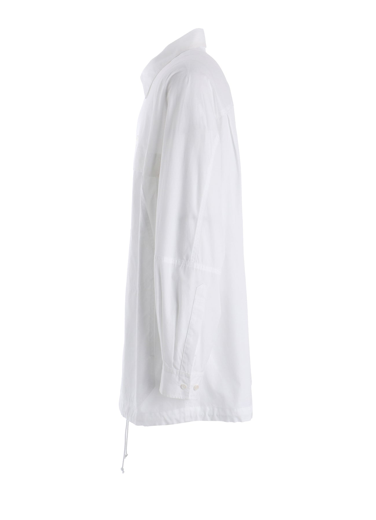 syokougyoページ‼️ホワイト＆ブラックモール 100/2 COTTON BROAD 3-POCKET WORK SHIRT – THE SHOP YOHJI YAMAMOTO