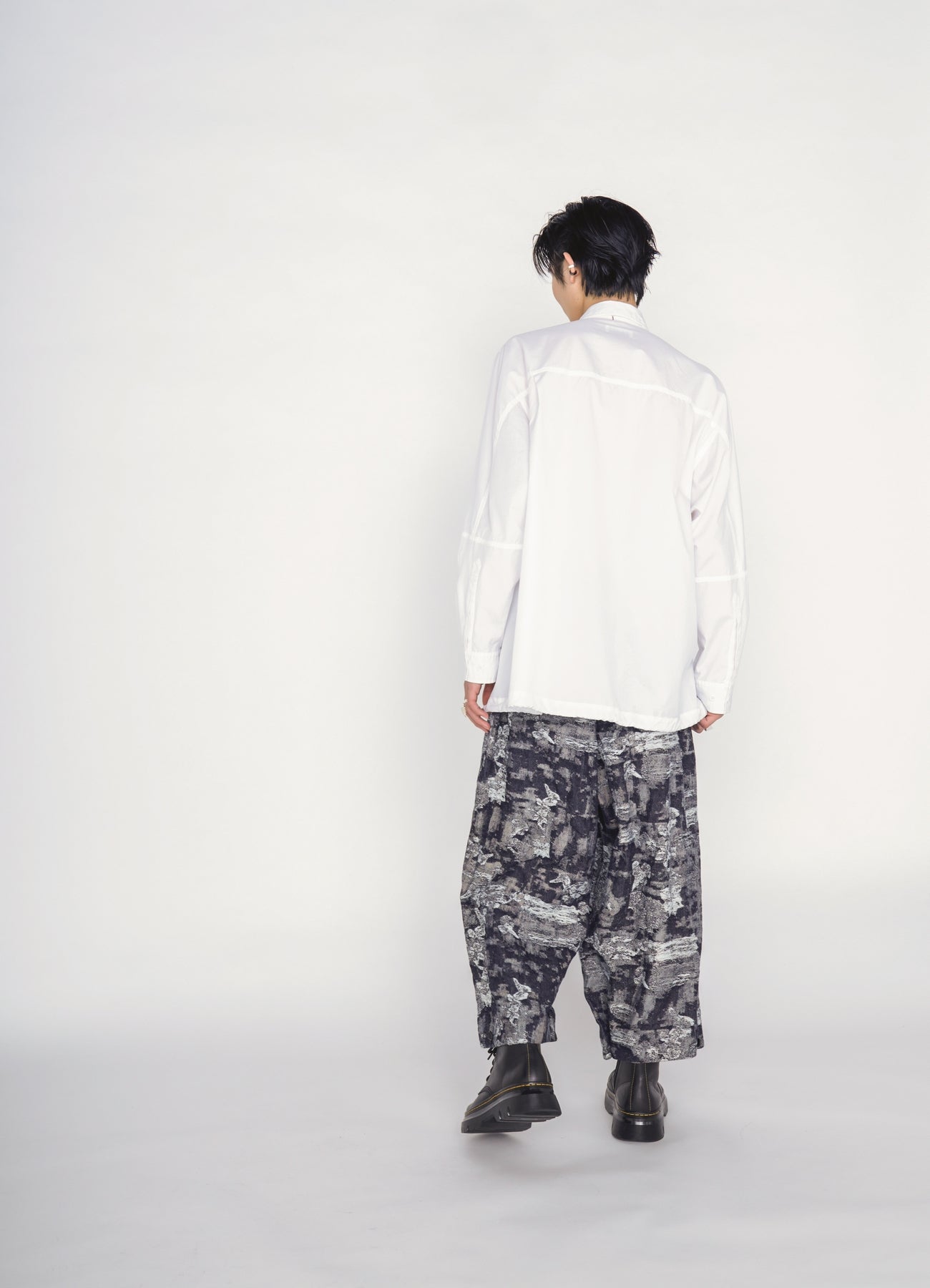 100/2 COTTON BROAD 3-POCKET WORK SHIRT – THE SHOP YOHJI YAMAMOTO