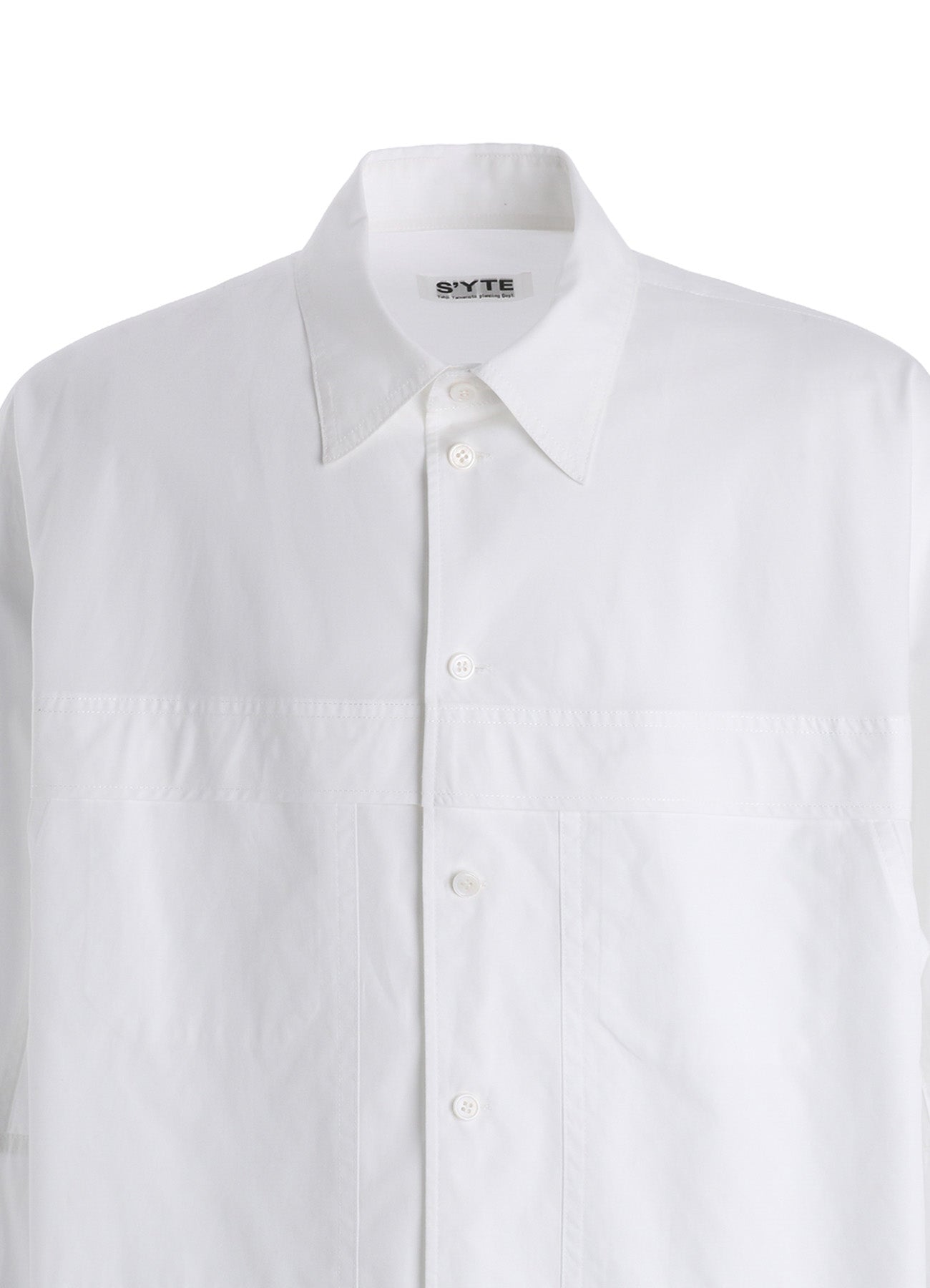 100/2 COTTON BROAD 3-POCKET WORK SHIRT – THE SHOP YOHJI YAMAMOTO