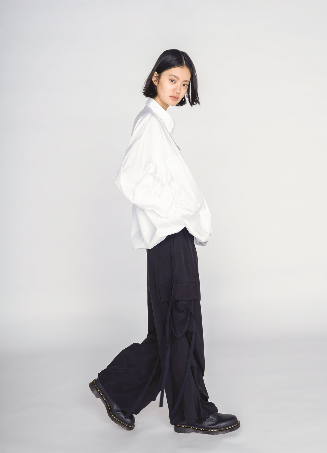 100/2 COTTON BROAD 3-POCKET WORK SHIRT