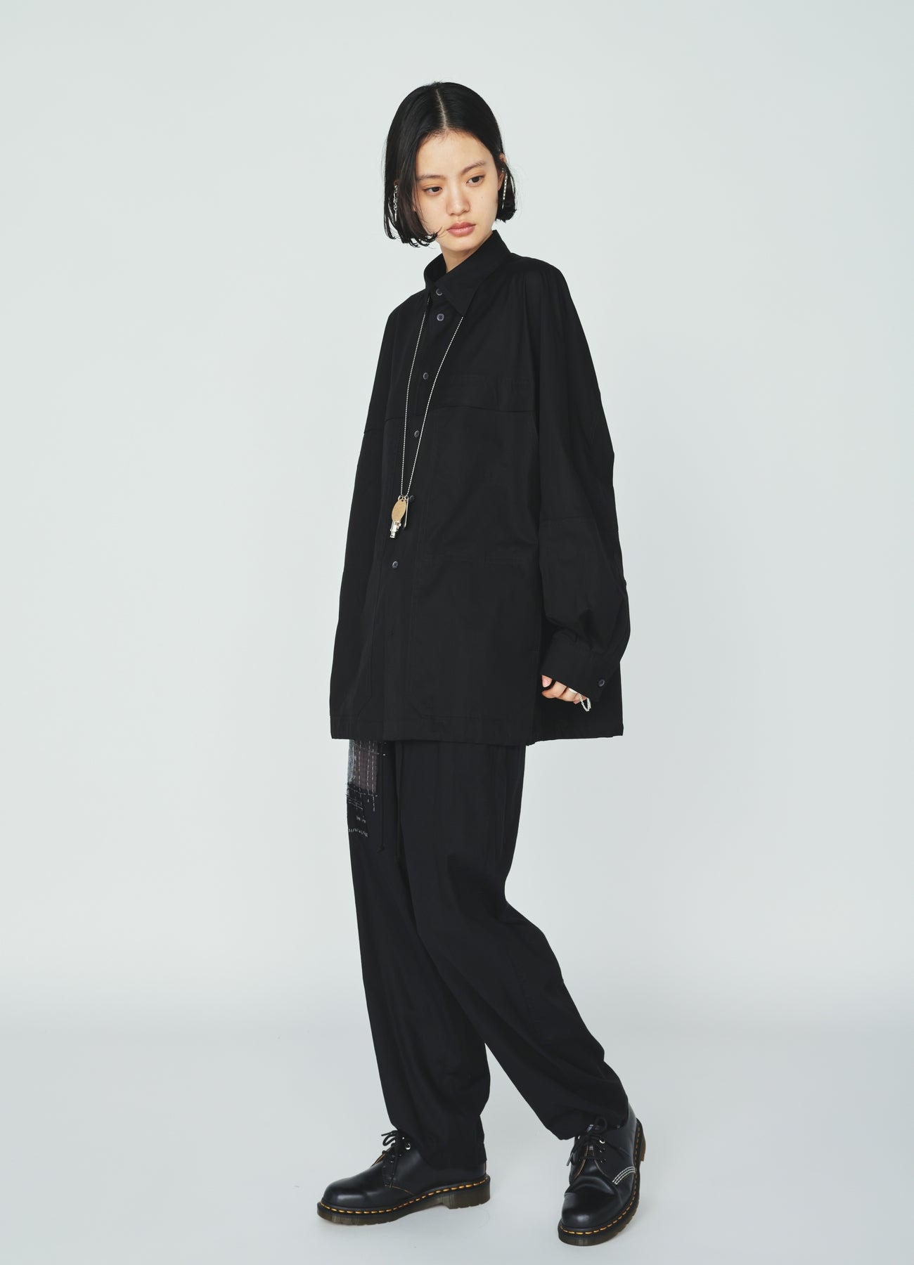 100/2 COTTON BROAD 3-POCKET WORK SHIRT