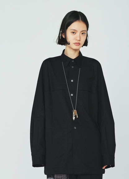 100/2 COTTON BROAD 3-POCKET WORK SHIRT