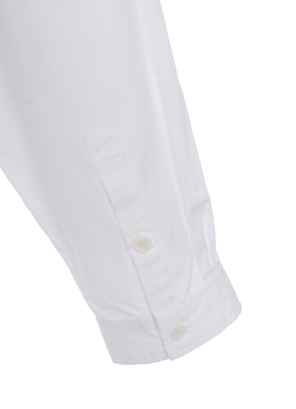 100/2 COTTON BROAD ZIP-UP HOODED SHIRT