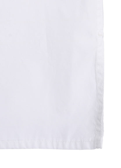 100/2 COTTON BROAD ZIP-UP HOODED SHIRT