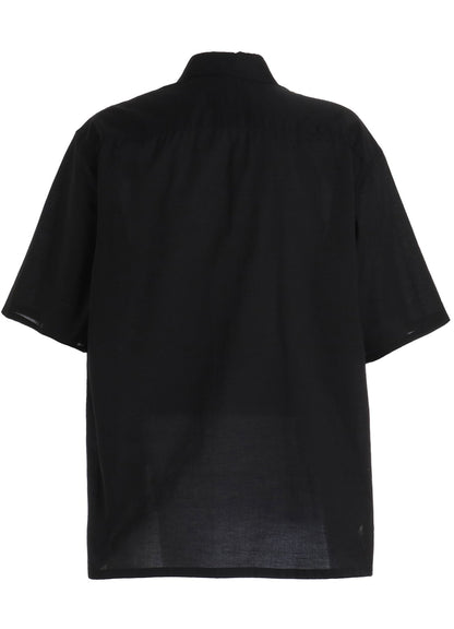 COTTON BAT-ANGEL PIGMENT PRINT SHIRT