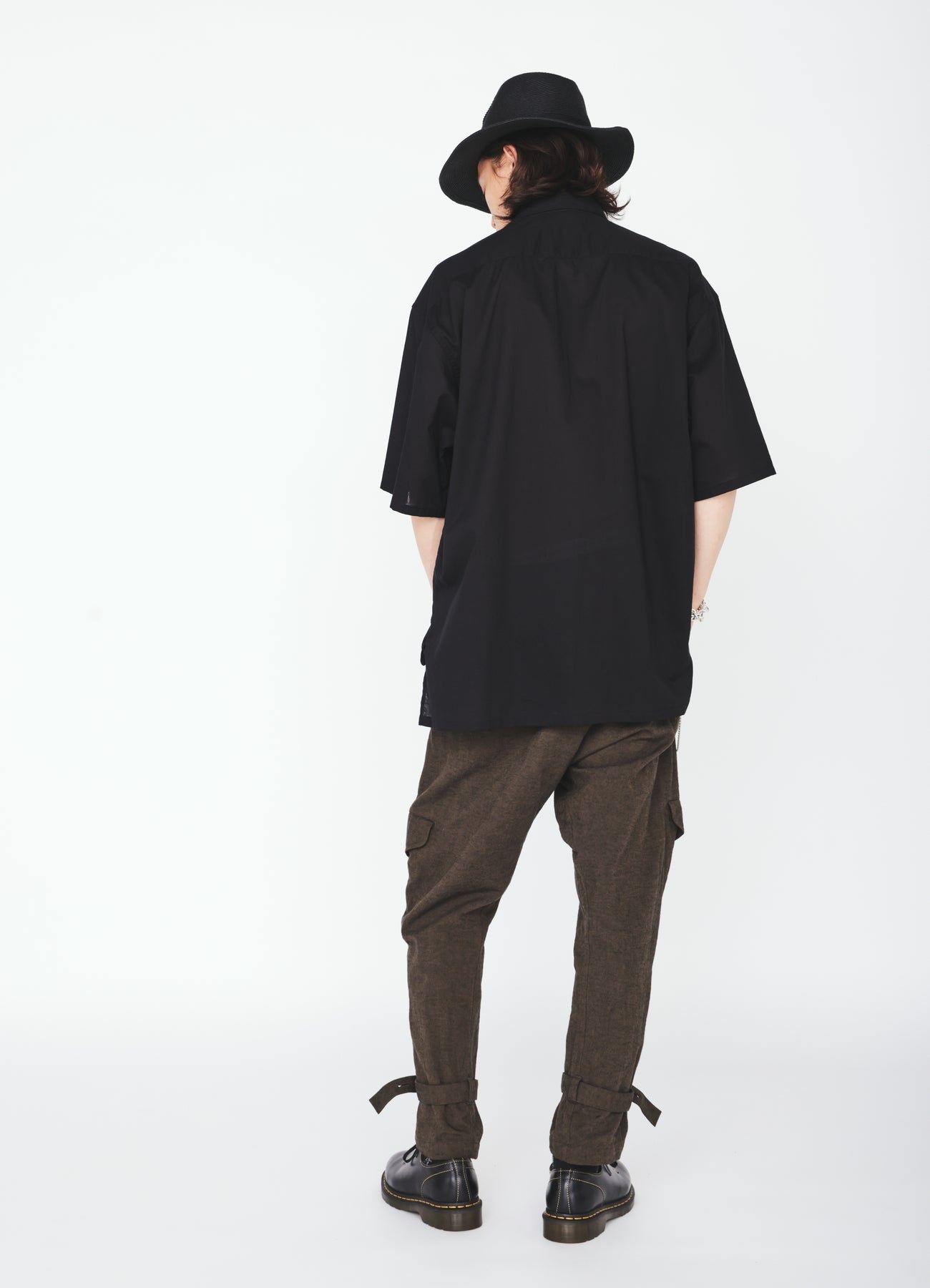 COTTON BAT-ANGEL PIGMENT PRINT SHIRT