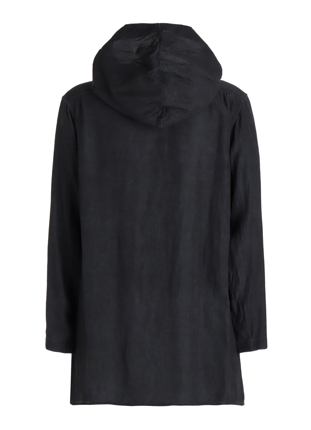 VIS/LI TWILL PIGMENT PRINT HOODED ZIP SHIRT