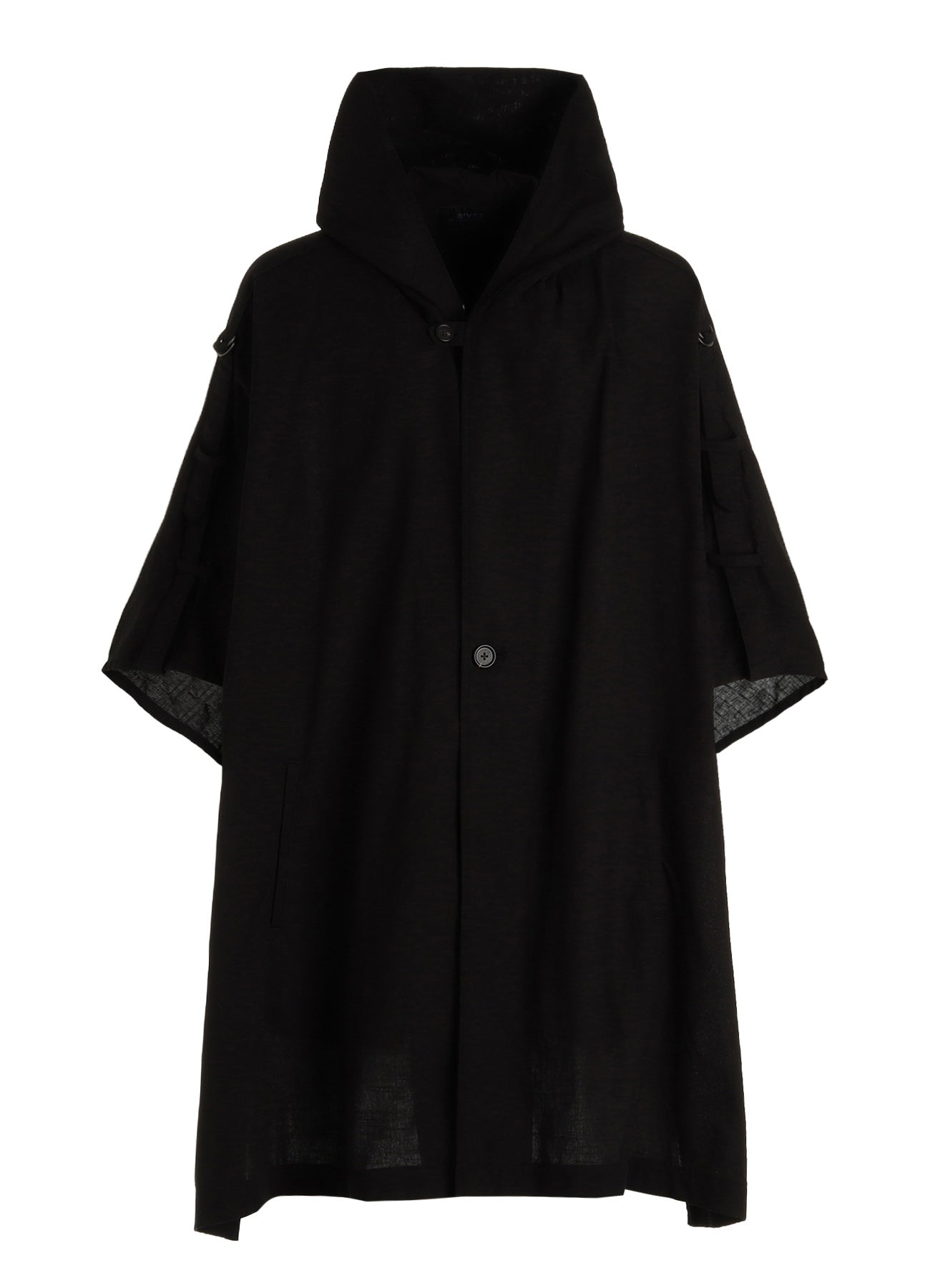 INDIAN KADI HOODED PONCHO
