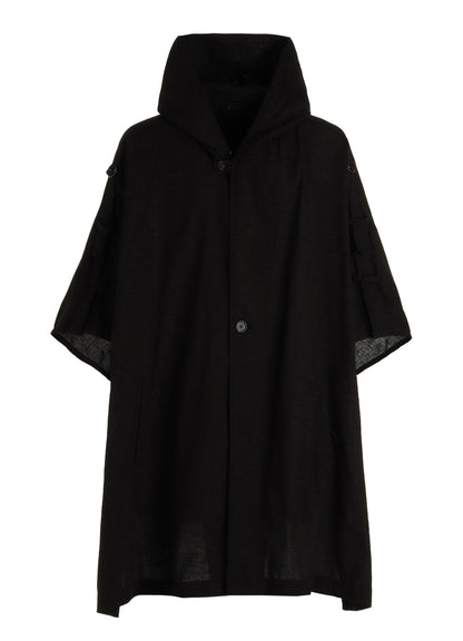 INDIAN KADI HOODED PONCHO