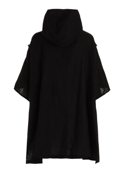 INDIAN KADI HOODED PONCHO