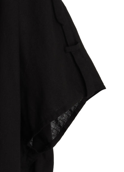 INDIAN KADI HOODED PONCHO