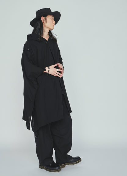 INDIAN KADI HOODED PONCHO