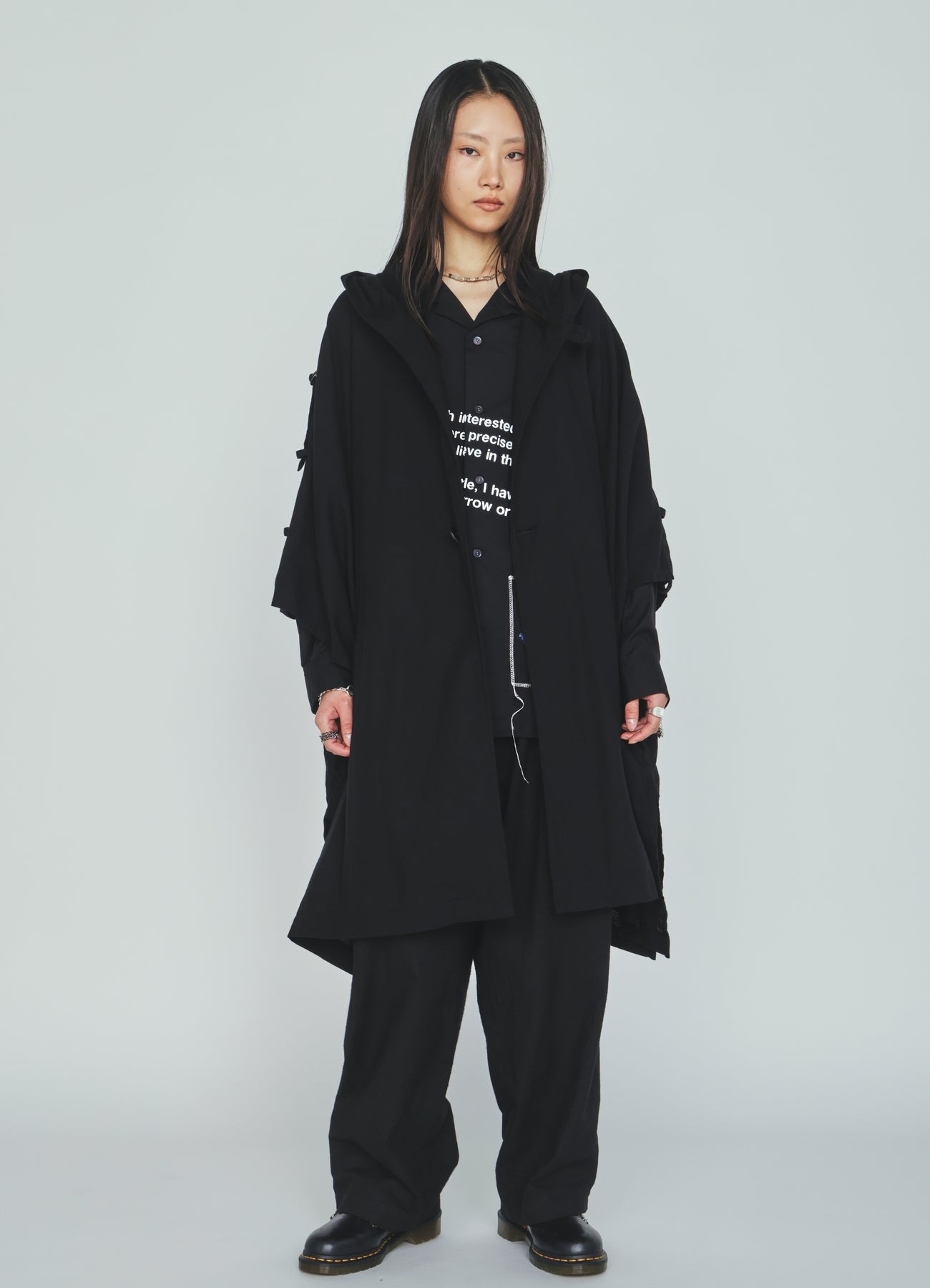 INDIAN KADI HOODED PONCHO