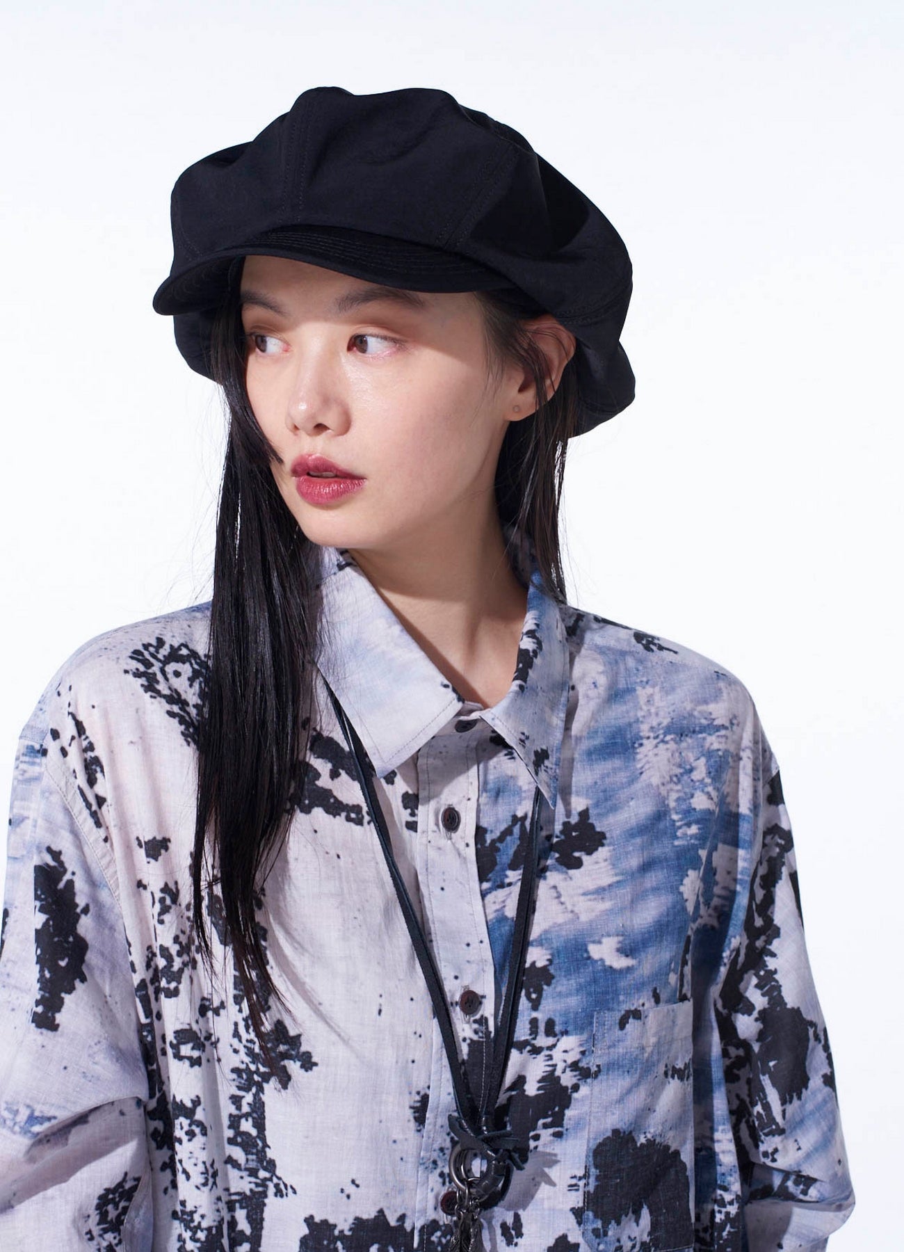 CREPE de CHINE CASQUETTE