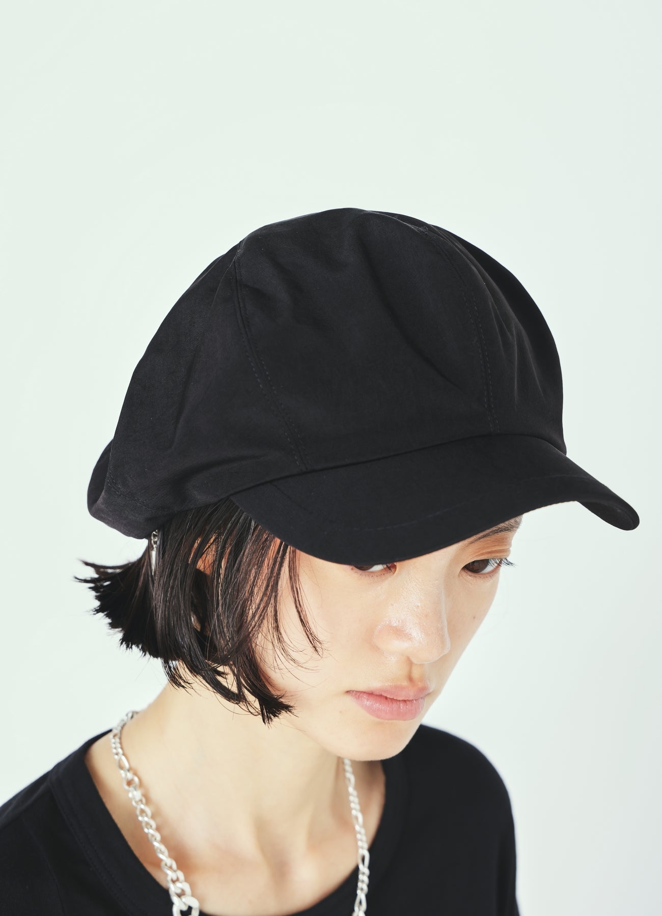 CREPE de CHINE CASQUETTE – THE SHOP YOHJI YAMAMOTO