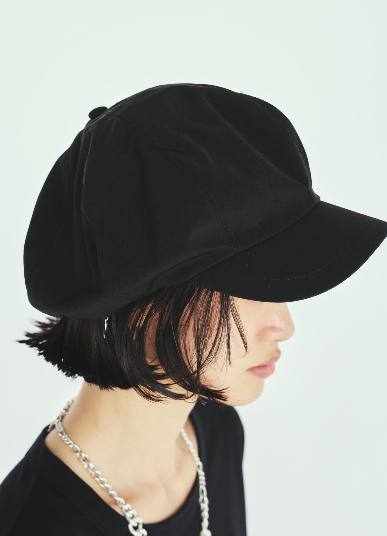 CREPE de CHINE CASQUETTE