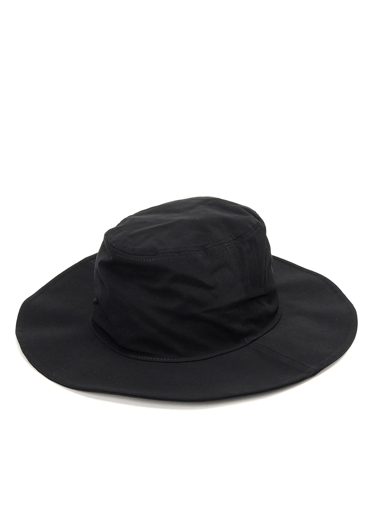 CREPE de CHINE WIDE BRIM HAT