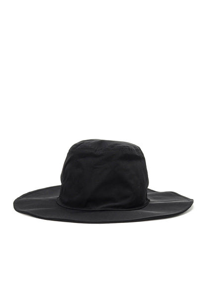 CREPE de CHINE WIDE BRIM HAT