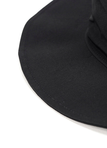CREPE de CHINE WIDE BRIM HAT