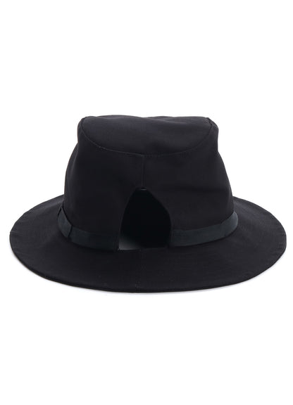 COTTON WRINKLE PONYTAIL HAT