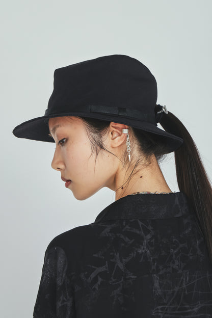 COTTON WRINKLE PONYTAIL HAT