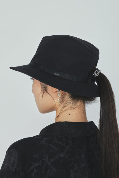 COTTON WRINKLE PONYTAIL HAT