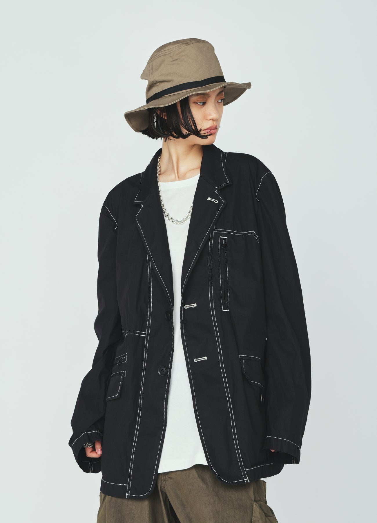 COTTON WRINKLE HAT