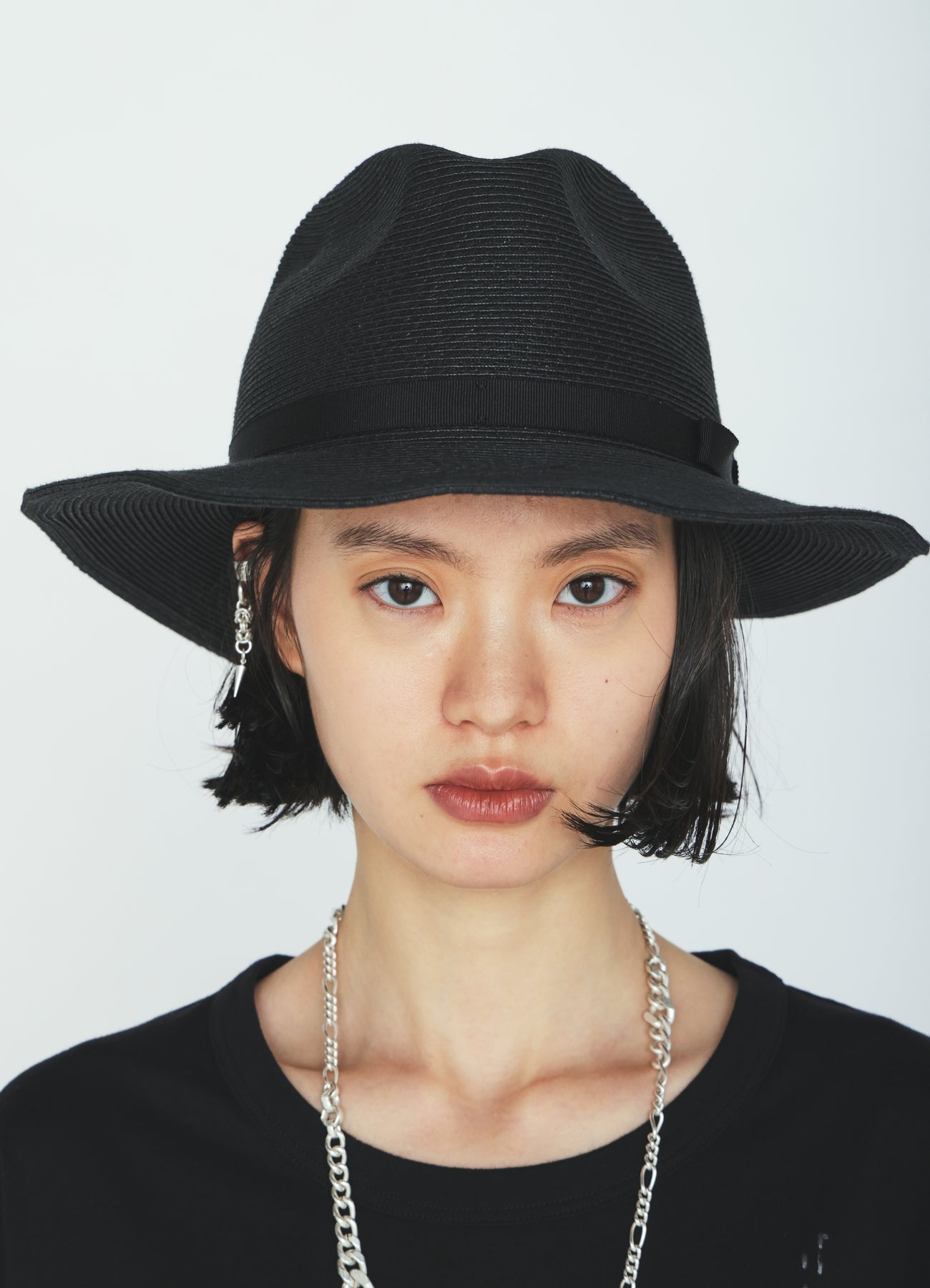 COMPACT STRAW HAT