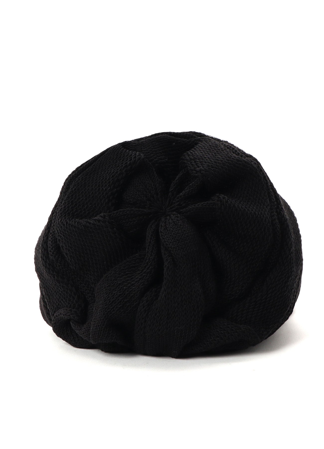 ACRYLIC FLAX KNIT CASQUETTE