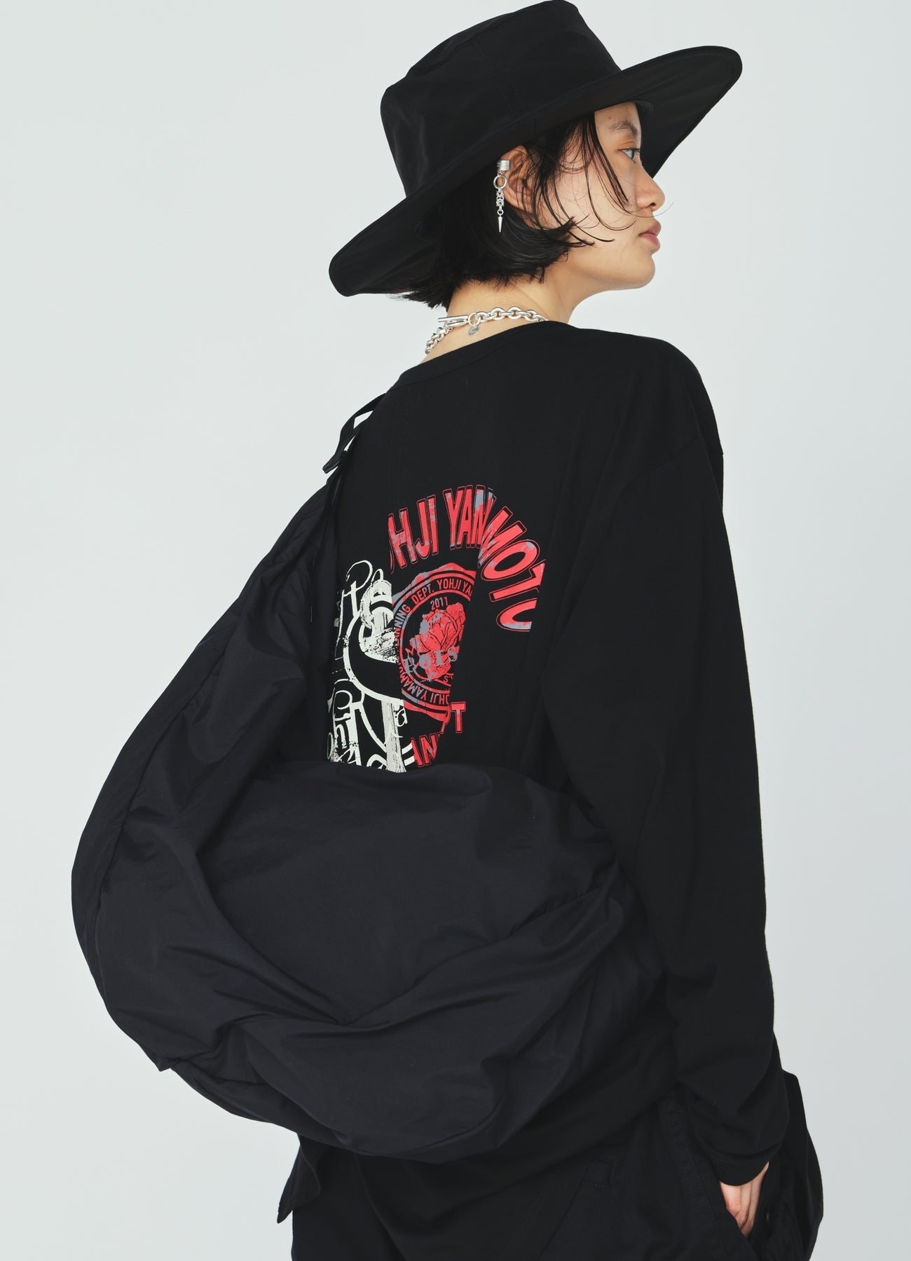 NYLON WIREFRAME SHOULDER BAG – THE SHOP YOHJI YAMAMOTO