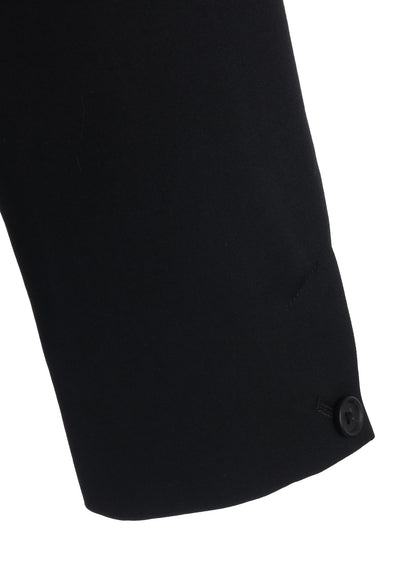 WASHER WOOL GABARDINE SIDE-BELTED JACKET