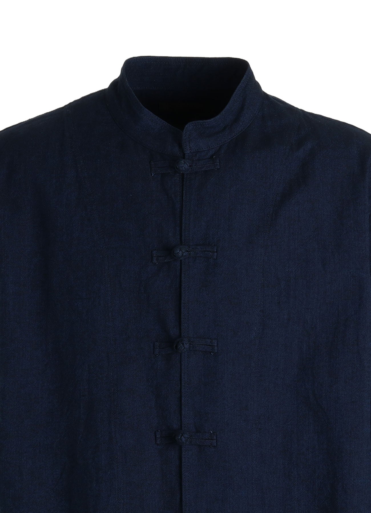 COTTON/LINEN CANVAS SOFRON CHINA SHIRT