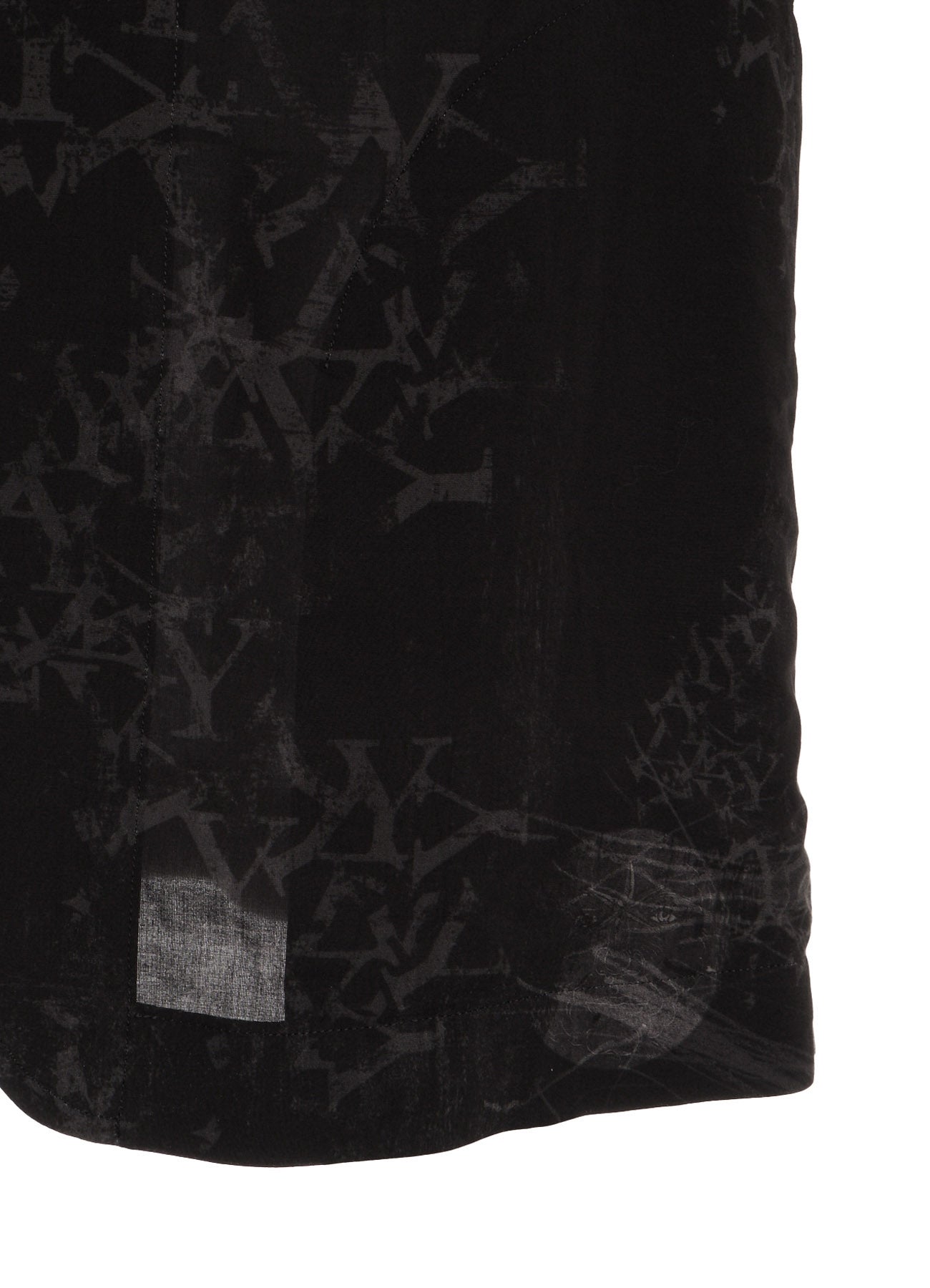 RAYON “Y” LETTER AND SUN‑MOON PRINT RAGLAN JACKET