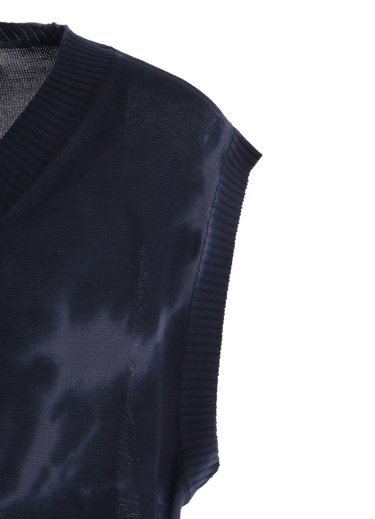 CHUSEN-DYED COMPACT TWIST VEST