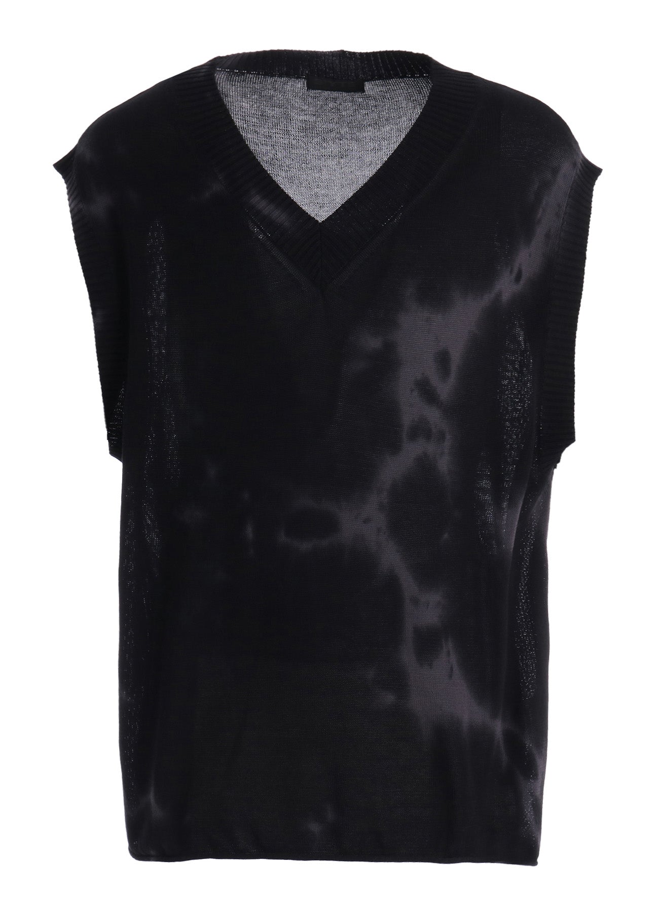 CHUSEN-DYED COMPACT TWIST VEST